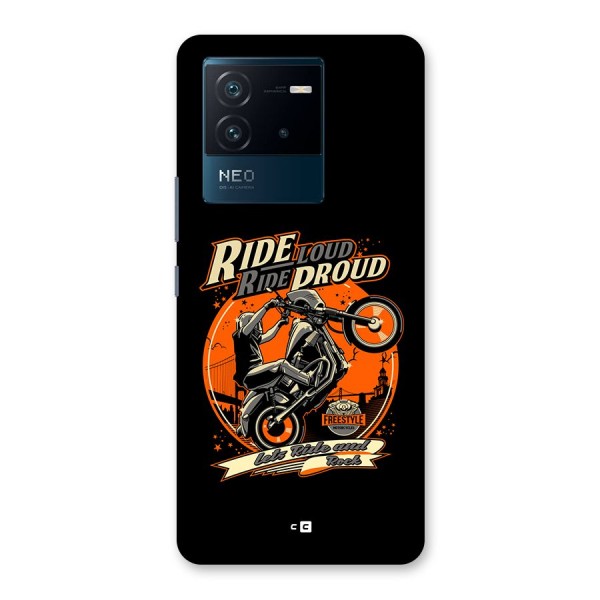 Proud Rider Back Case for Vivo iQOO Neo 6 5G