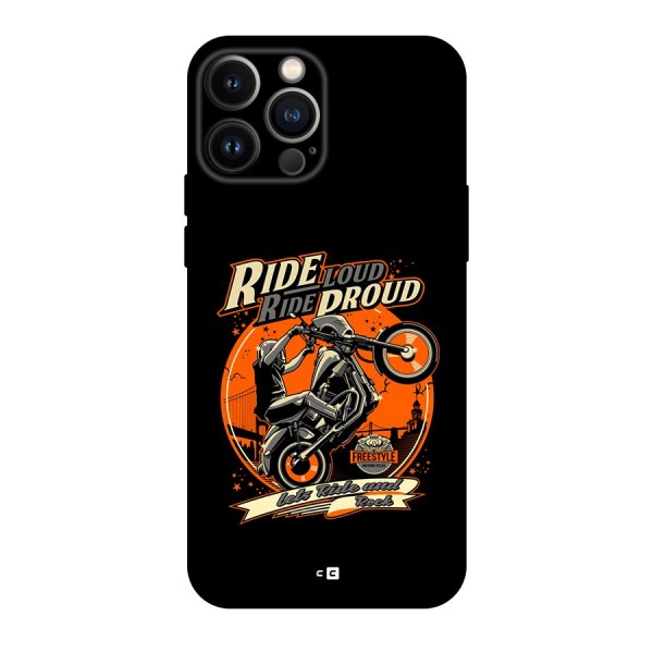 Proud Rider Back Case for iPhone 13 Pro Max