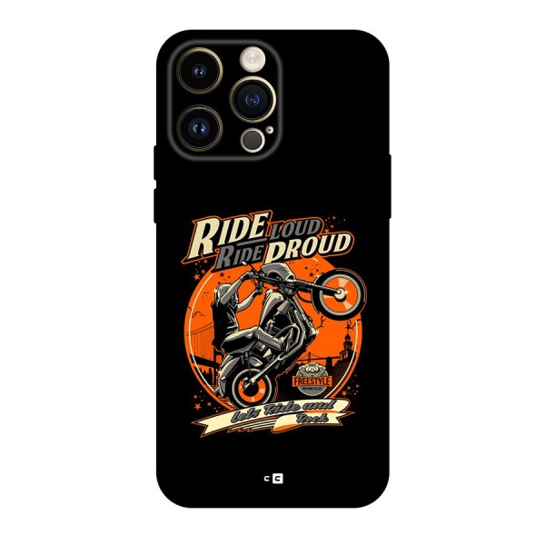 Proud Rider Back Case for iPhone 14 Pro Max