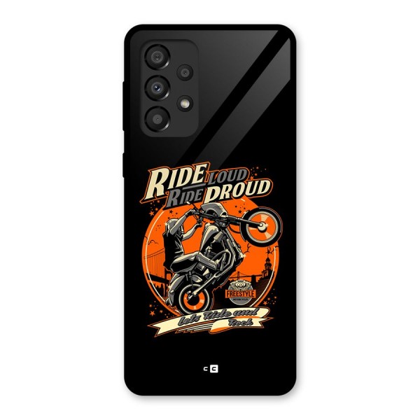 Proud Rider Glass Back Case for Galaxy A33 5G