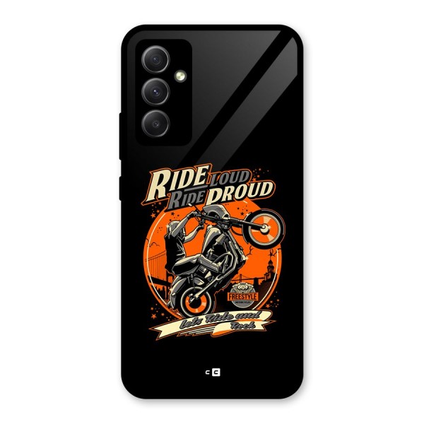 Proud Rider Glass Back Case for Galaxy A34