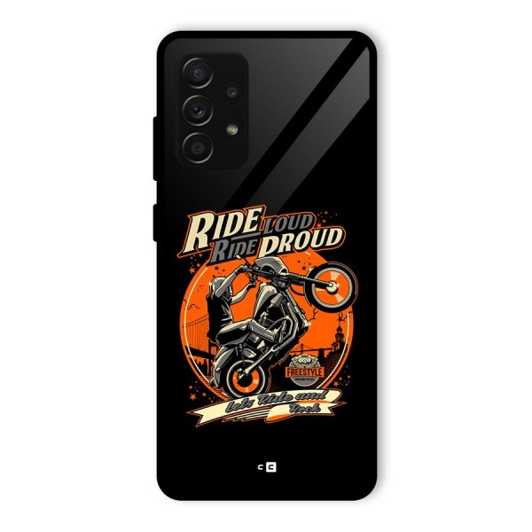 Proud Rider Glass Back Case for Galaxy A53 5G