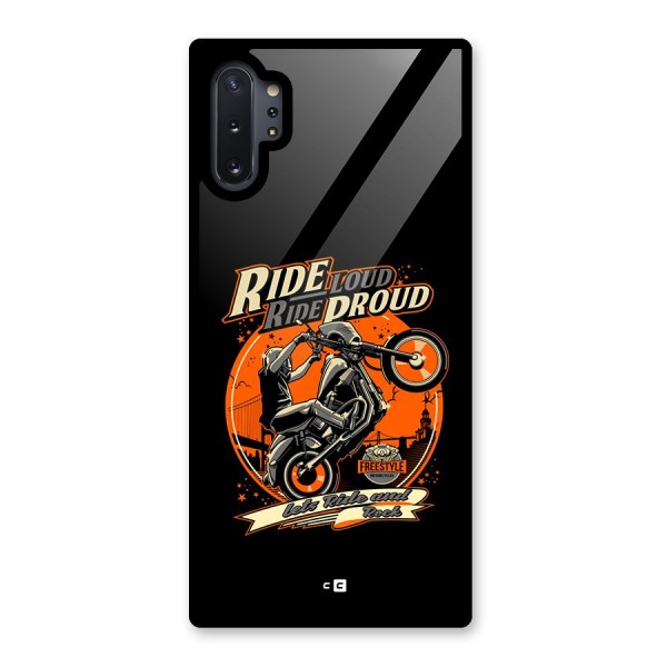 Proud Rider Glass Back Case for Galaxy Note 10 Plus