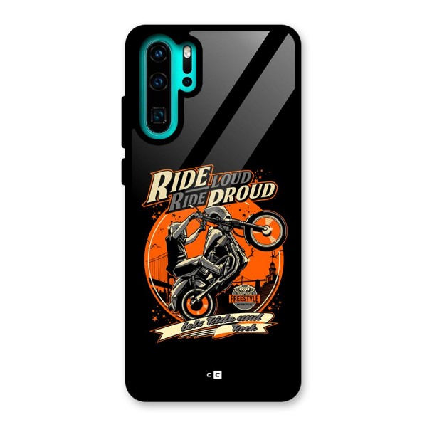 Proud Rider Glass Back Case for Huawei P30 Pro