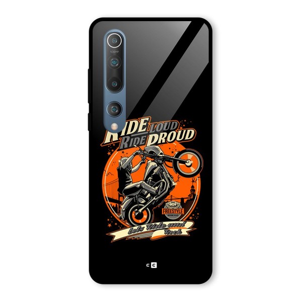 Proud Rider Glass Back Case for Mi 10