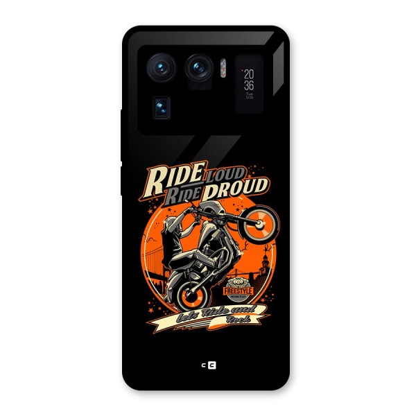 Proud Rider Glass Back Case for Mi 11 Ultra