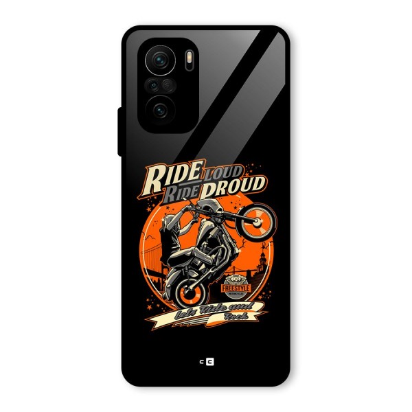 Proud Rider Glass Back Case for Mi 11x