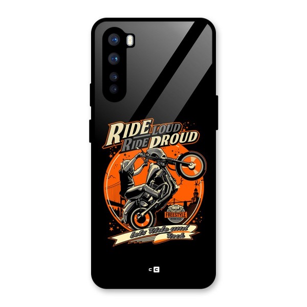 Proud Rider Glass Back Case for OnePlus Nord