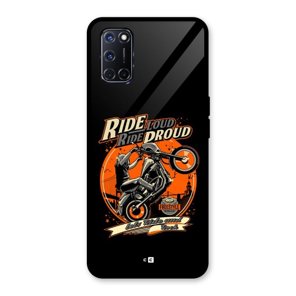 Proud Rider Glass Back Case for Oppo A52