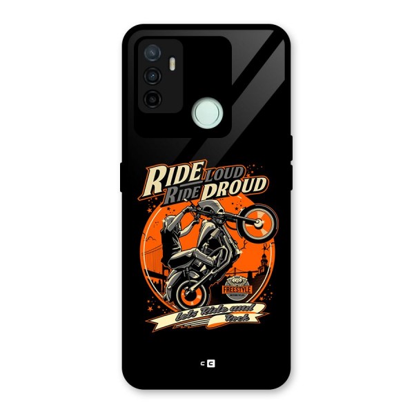 Proud Rider Glass Back Case for Oppo A53