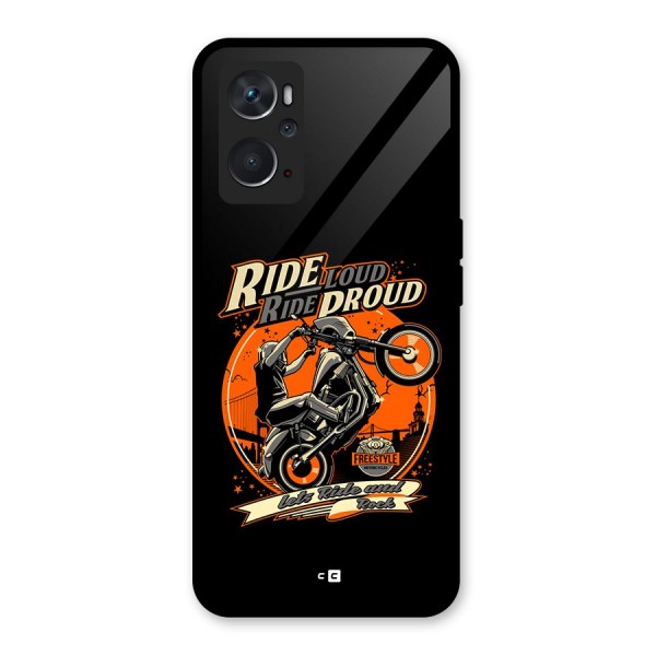 Proud Rider Glass Back Case for Oppo K10 4G