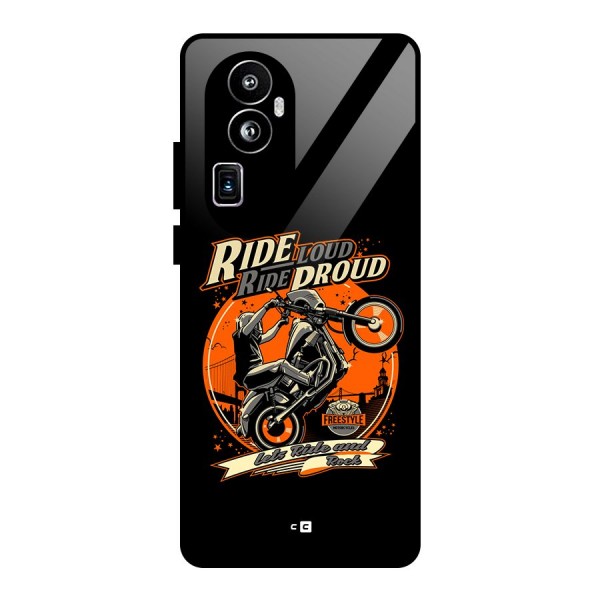 Proud Rider Glass Back Case for Oppo Reno10 Pro Plus