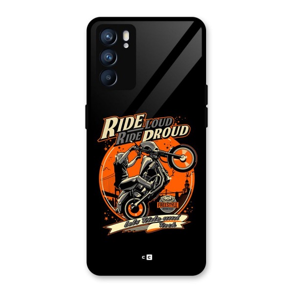 Proud Rider Glass Back Case for Oppo Reno6 5G