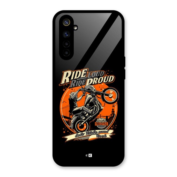 Proud Rider Glass Back Case for Realme 6