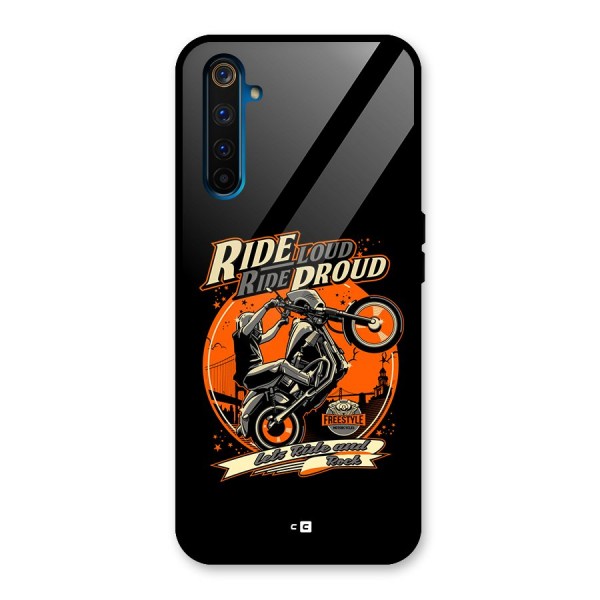 Proud Rider Glass Back Case for Realme 6 Pro