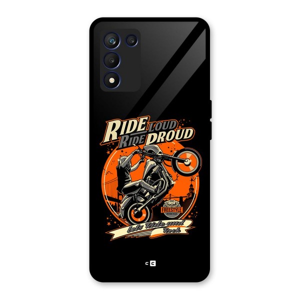 Proud Rider Glass Back Case for Realme 9 5G Speed