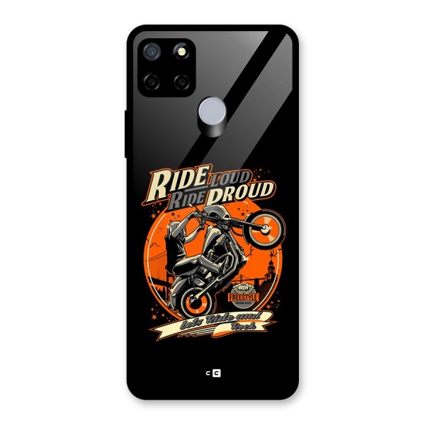 Proud Rider Glass Back Case for Realme C12