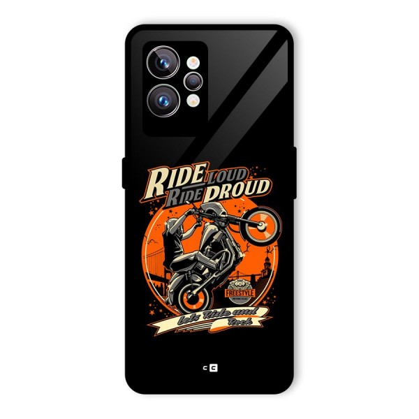 Proud Rider Glass Back Case for Realme GT2 Pro