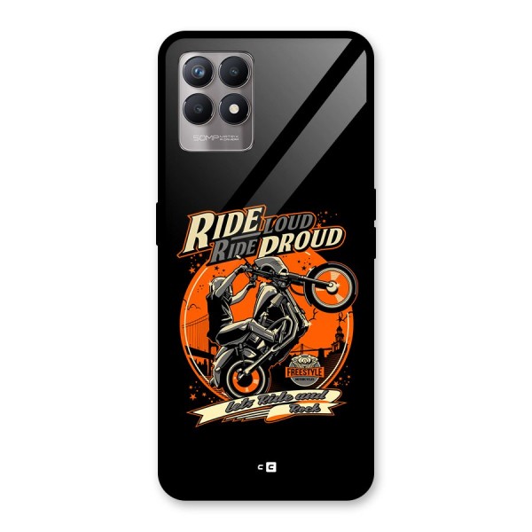 Proud Rider Glass Back Case for Realme Narzo 50