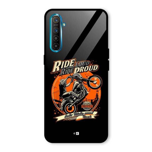 Proud Rider Glass Back Case for Realme X2