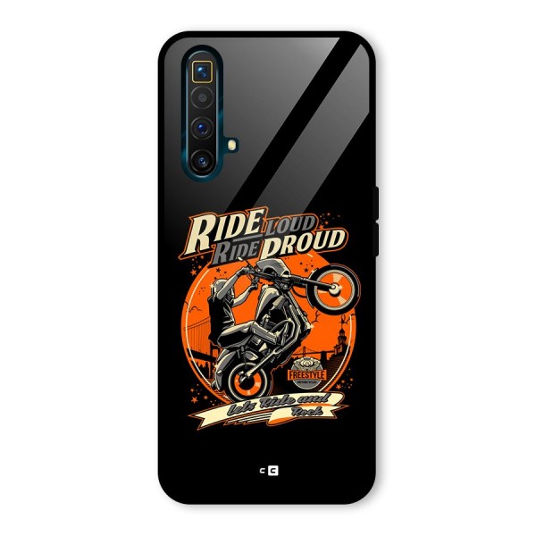 Proud Rider Glass Back Case for Realme X3 SuperZoom