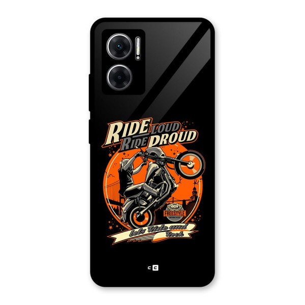 Proud Rider Glass Back Case for Redmi 11 Prime 5G