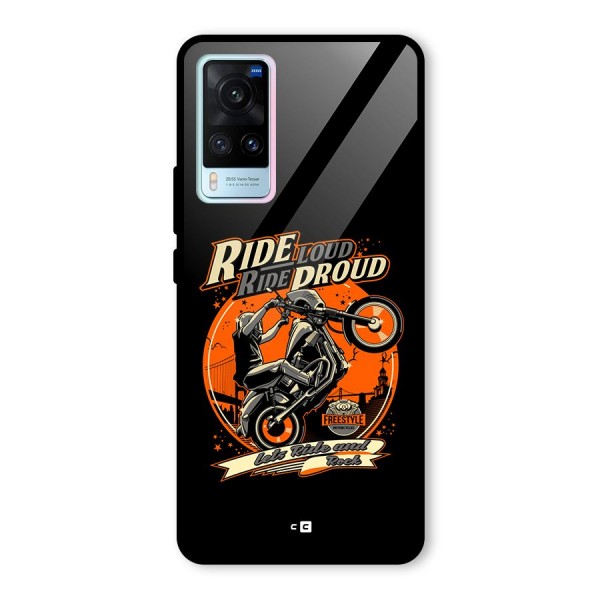 Proud Rider Glass Back Case for Vivo X60