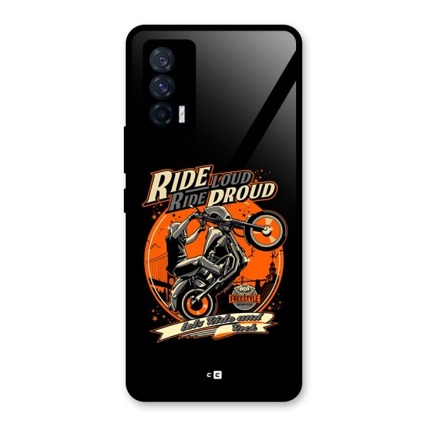 Proud Rider Glass Back Case for Vivo iQOO 7 5G