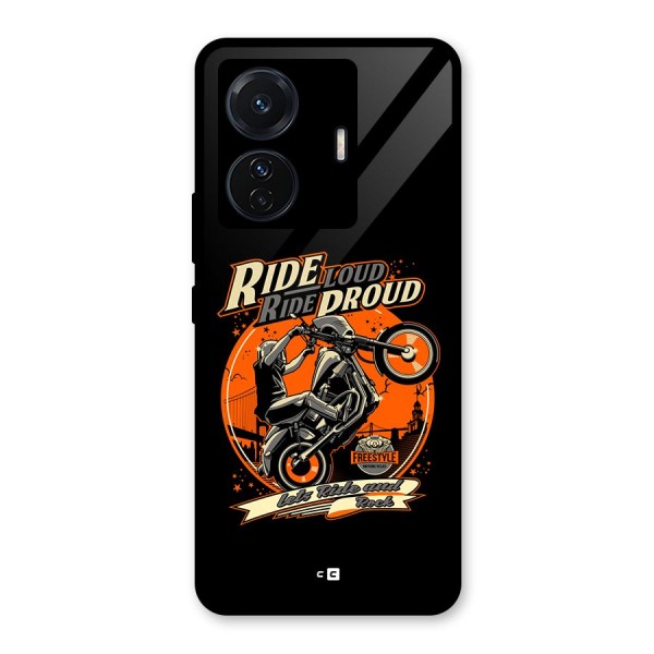 Proud Rider Glass Back Case for Vivo iQOO Z6 Pro