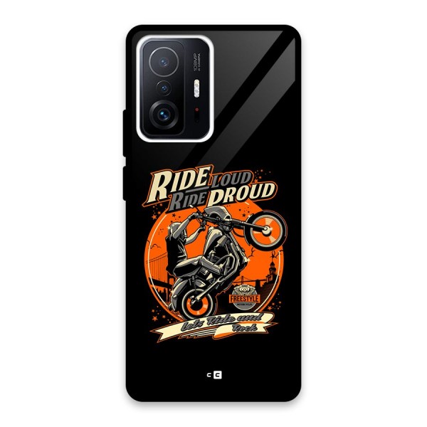 Proud Rider Glass Back Case for Xiaomi 11T Pro