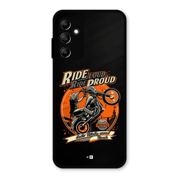 Proud Rider Metal Back Case for Galaxy A14 5G