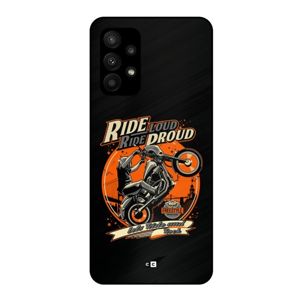 Proud Rider Metal Back Case for Galaxy A23