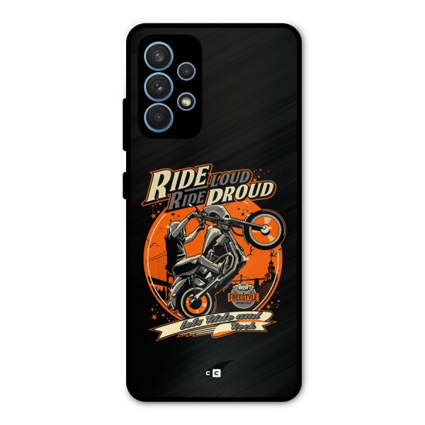 Proud Rider Metal Back Case for Galaxy A32