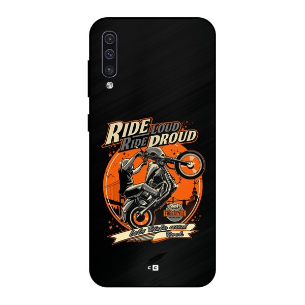 Proud Rider Metal Back Case for Galaxy A50