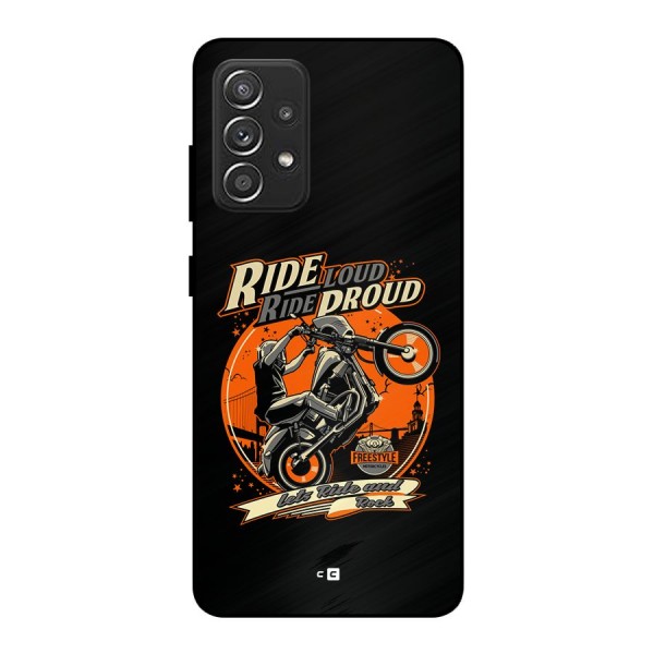 Proud Rider Metal Back Case for Galaxy A52