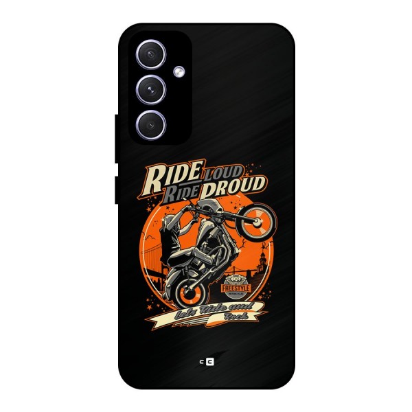 Proud Rider Metal Back Case for Galaxy A54