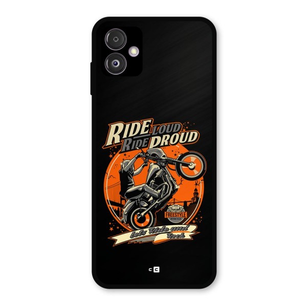 Proud Rider Metal Back Case for Galaxy F14