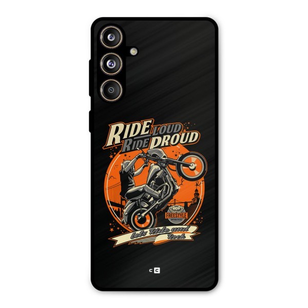 Proud Rider Metal Back Case for Galaxy F55