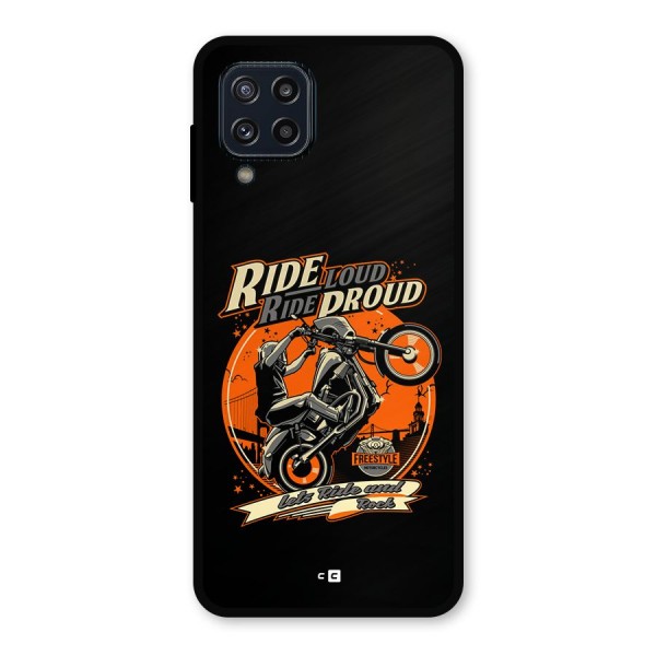 Proud Rider Metal Back Case for Galaxy M32