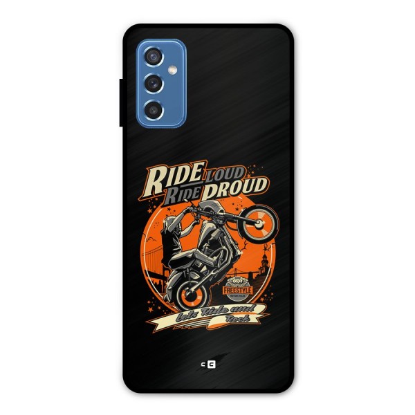 Proud Rider Metal Back Case for Galaxy M52 5G