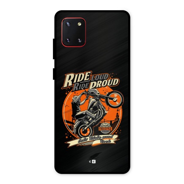 Proud Rider Metal Back Case for Galaxy Note 10 Lite