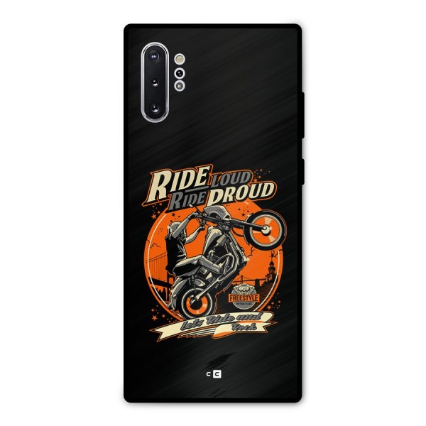 Proud Rider Metal Back Case for Galaxy Note 10 Plus