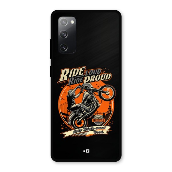 Proud Rider Metal Back Case for Galaxy S20 FE