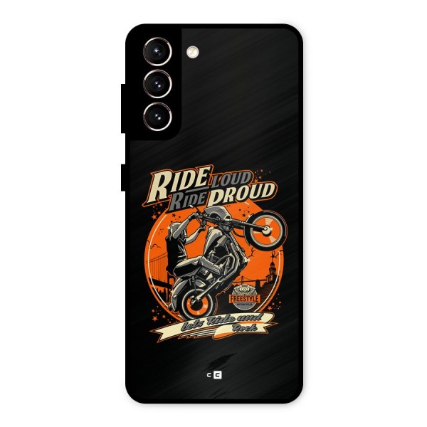 Proud Rider Metal Back Case for Galaxy S21 5G