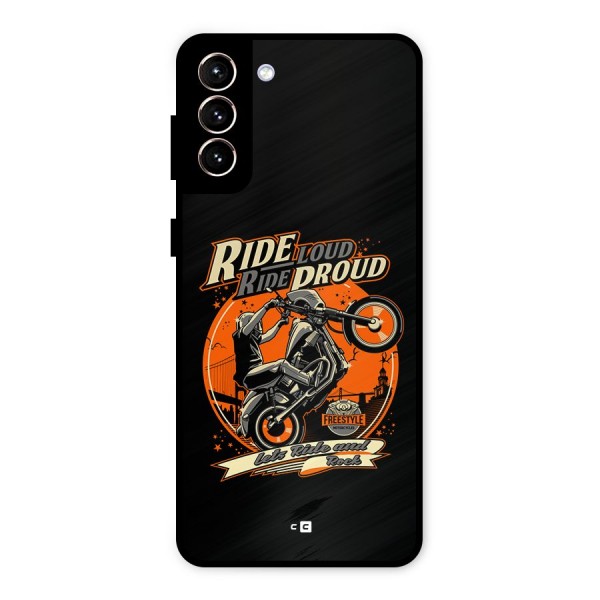 Proud Rider Metal Back Case for Galaxy S21 Plus