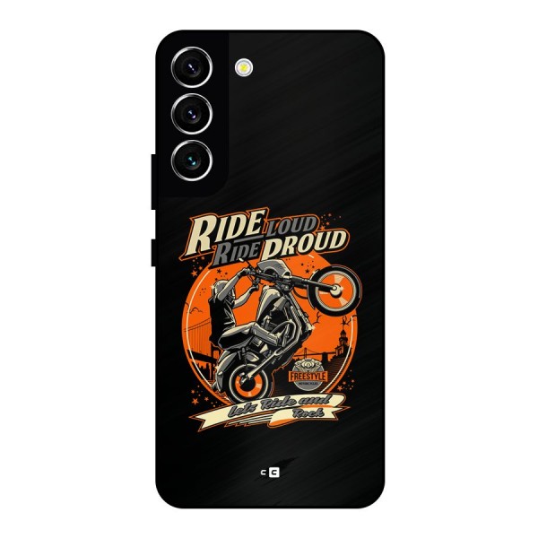 Proud Rider Metal Back Case for Galaxy S22 5G