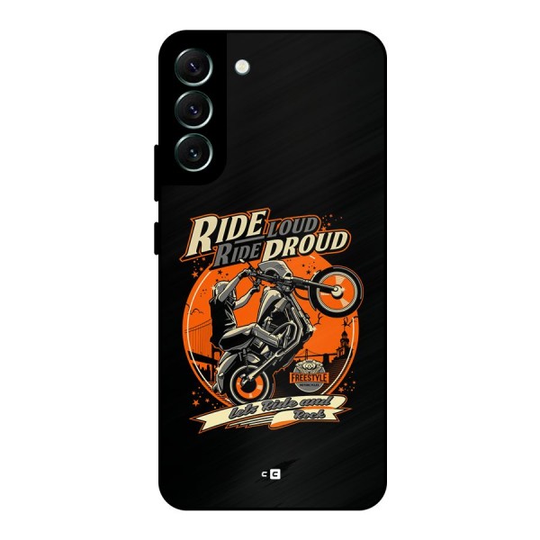 Proud Rider Metal Back Case for Galaxy S22 Plus 5G