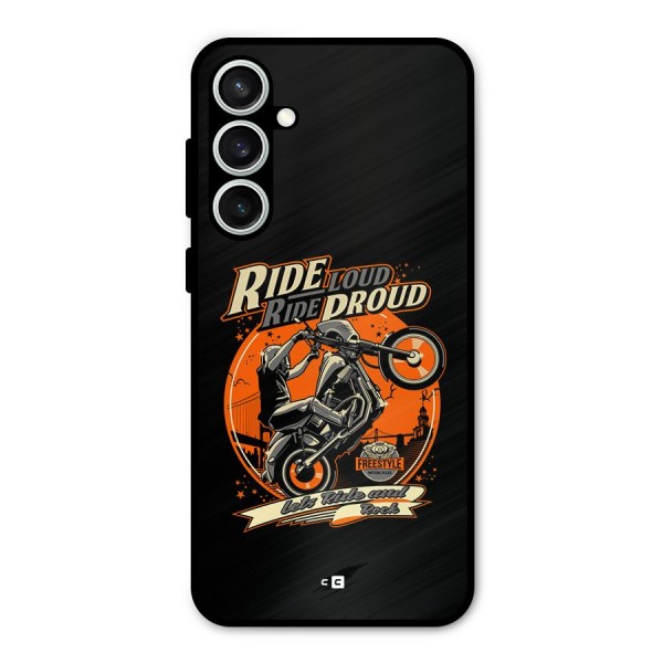 Proud Rider Metal Back Case for Galaxy S23 FE