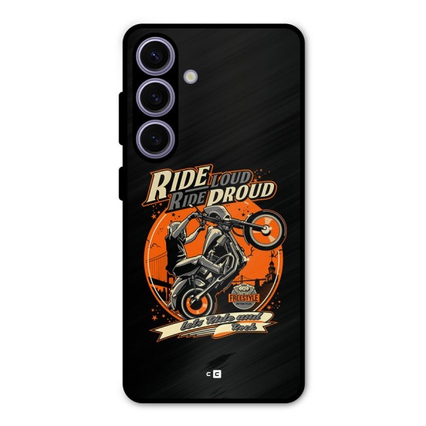 Proud Rider Metal Back Case for Galaxy S24