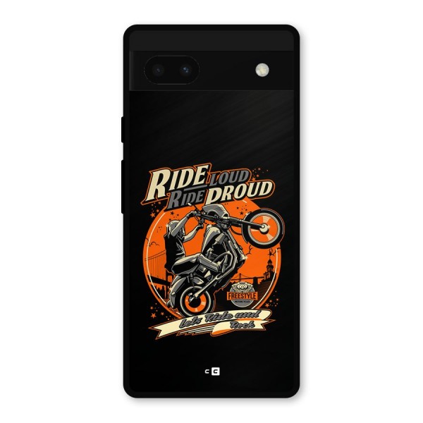 Proud Rider Metal Back Case for Google Pixel 6a